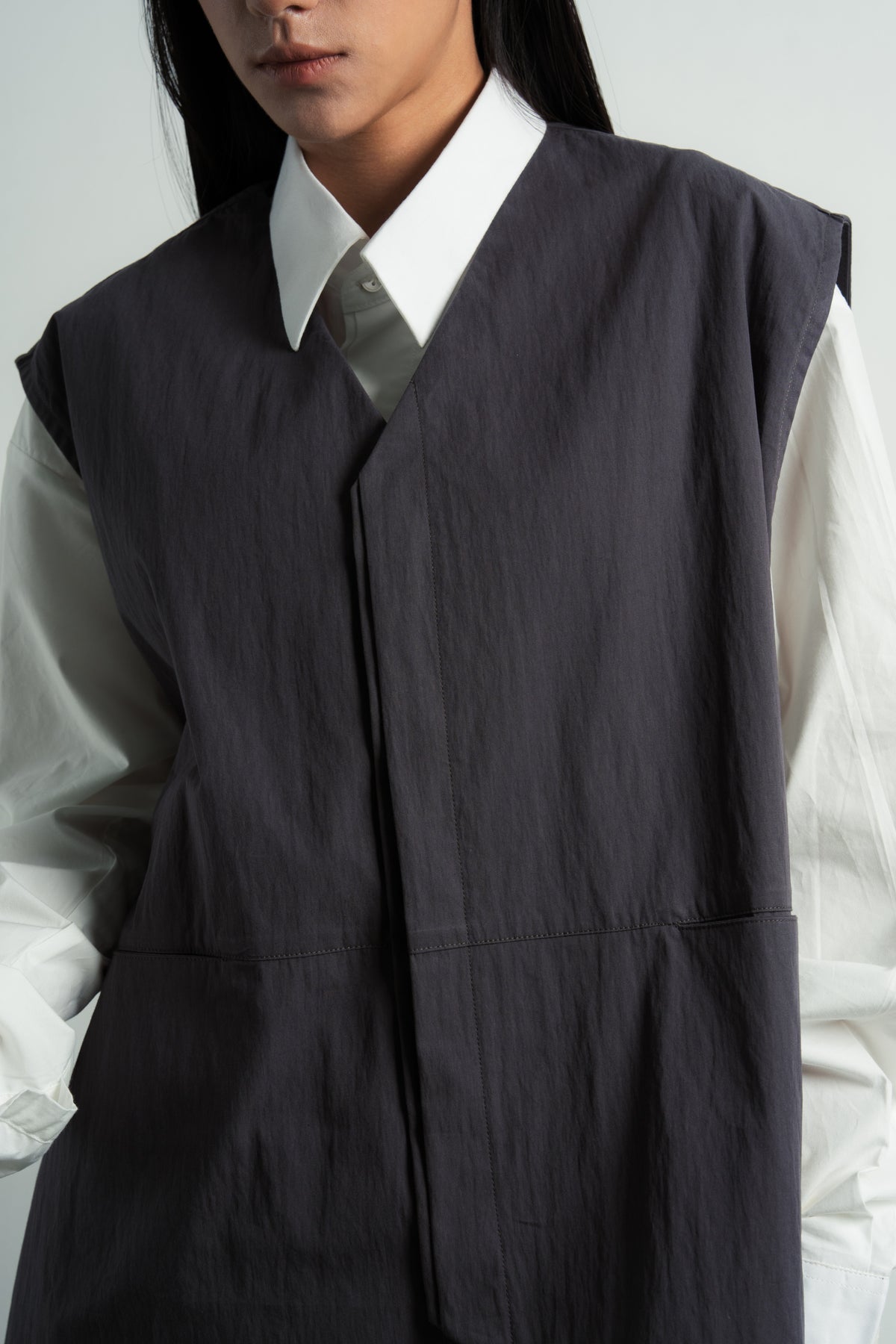 Light Vest Washed Cotton