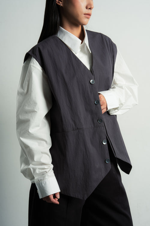 Light Vest Washed Cotton
